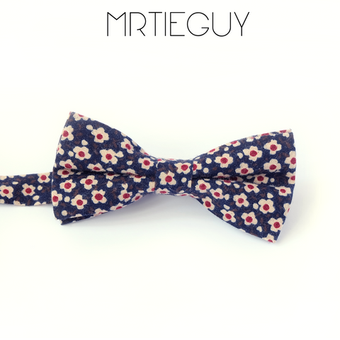 RED DOT DAISY BOW - MR TIE GUY - For The Daring & Dapper™