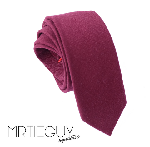MAROON AUTUMN LEAVES - MR TIE GUY - For The Daring & Dapper™