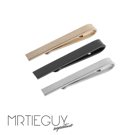 PLAIN TIE CLIP (PACK OF 3) - MR TIE GUY - For The Daring & Dapper™